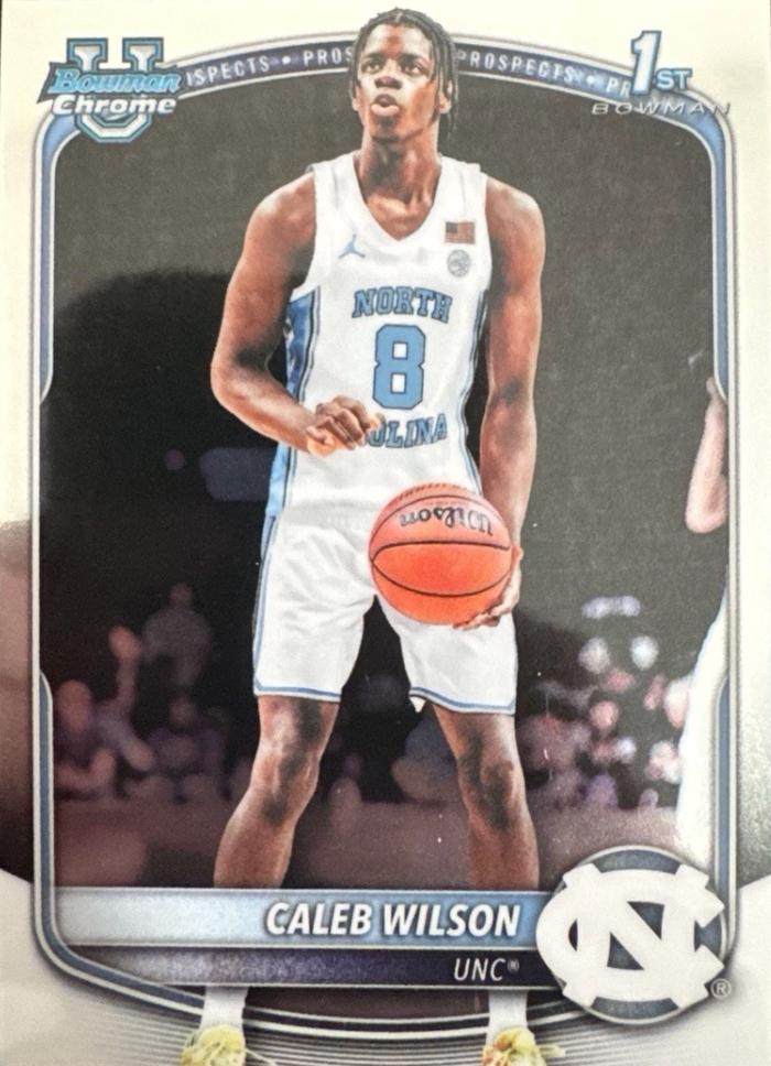 Caleb Wilson #BCP-83 Prices | 2025 Bowman Chrome Prospects | Basketball ...