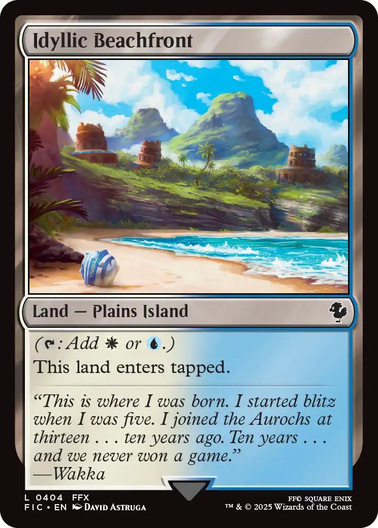 Idyllic Beachfront [Foil] condition prices