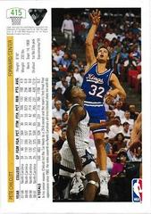 Back Of Card | Pete Chilcutt Basketball Cards 1991 Upper Deck