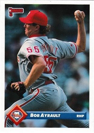 Bob Ayrault #16 Baseball Cards 1993 Donruss