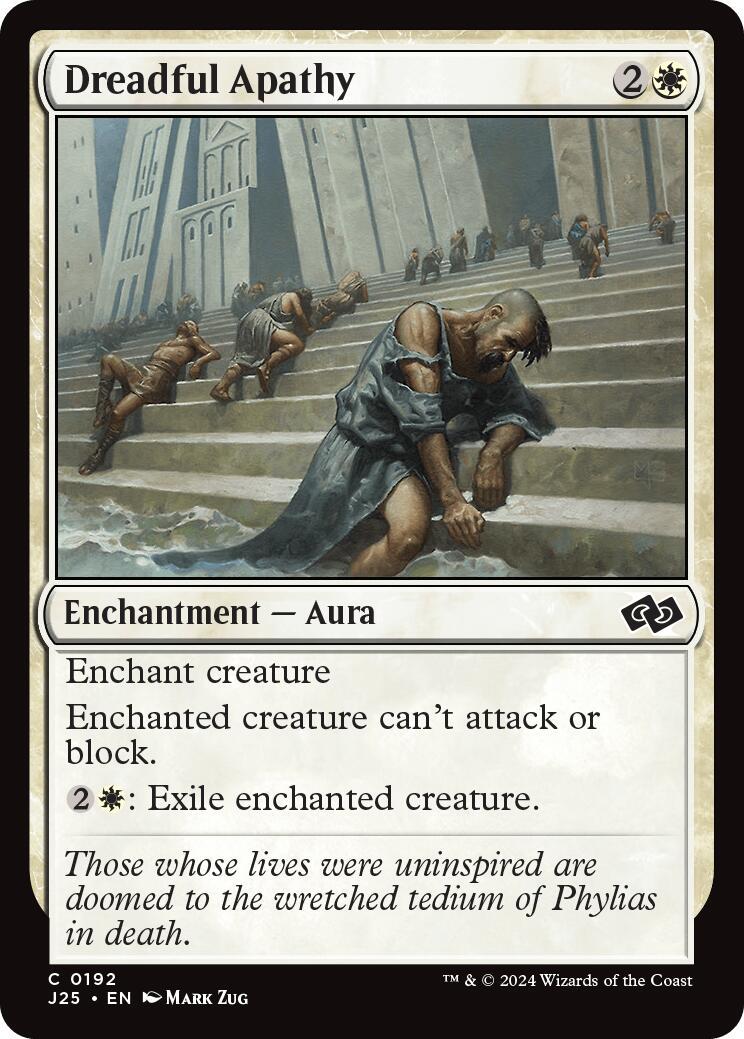 Dreadful Apathy (Magic Foundations Jumpstart)