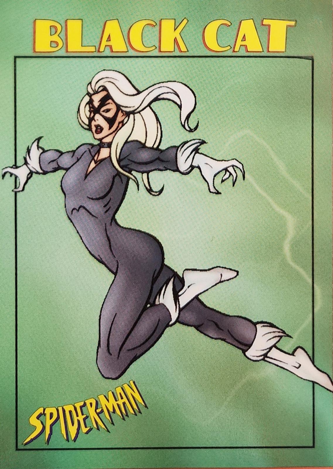 Black Cat #6 Marvel 1997 Fleer Spider-Man 99 Cents