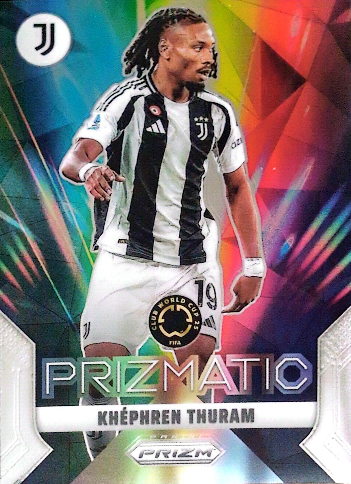 Khephren Thuram #18 2025 Panini Prizm FIFA Prizmatic