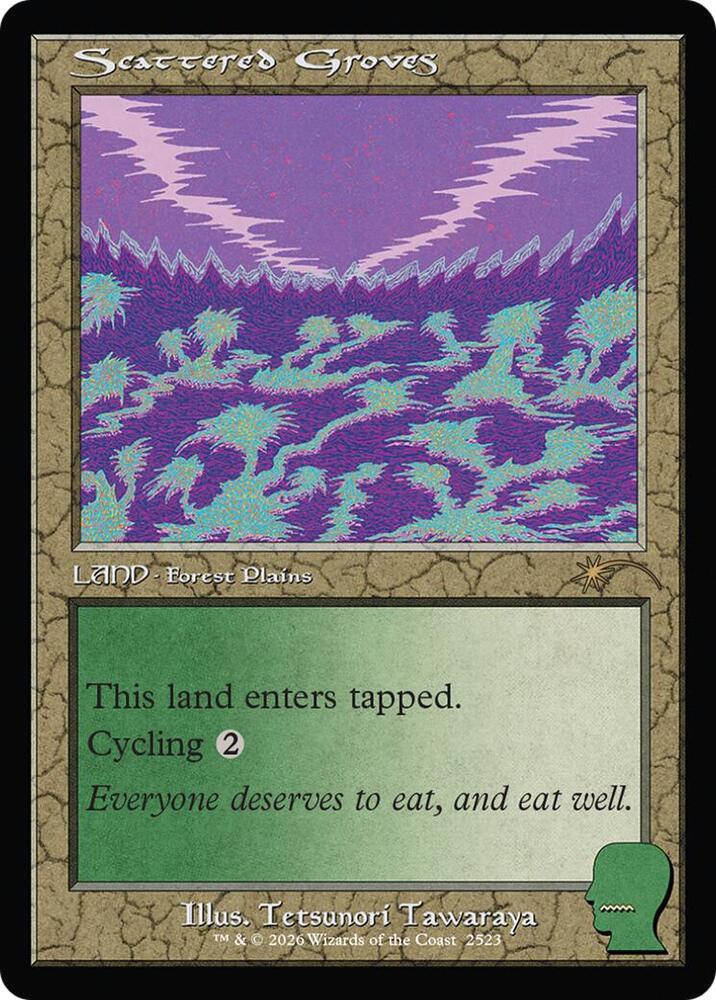 Scattered Groves [Foil] (Magic Secret Lair Drop)