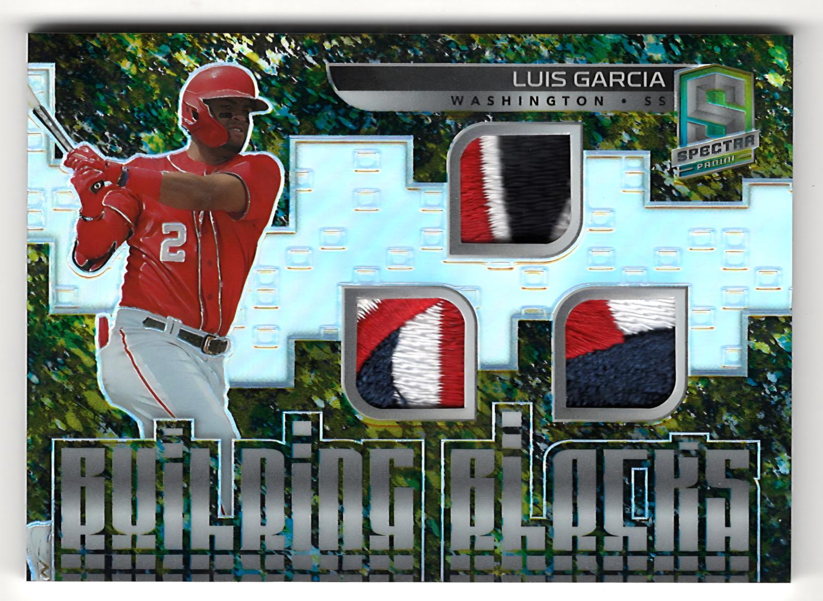 Luis V. Garcia [Splatter] | Ungraded | 2021 Panini Spectra