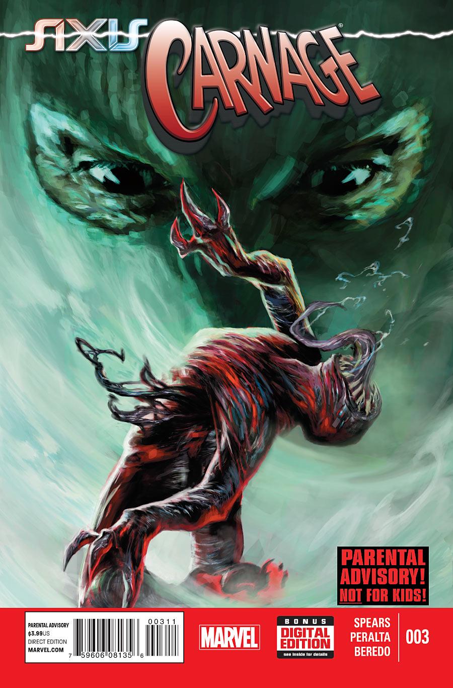 Carnage: Axis #3 (2014) Comic Books Carnage