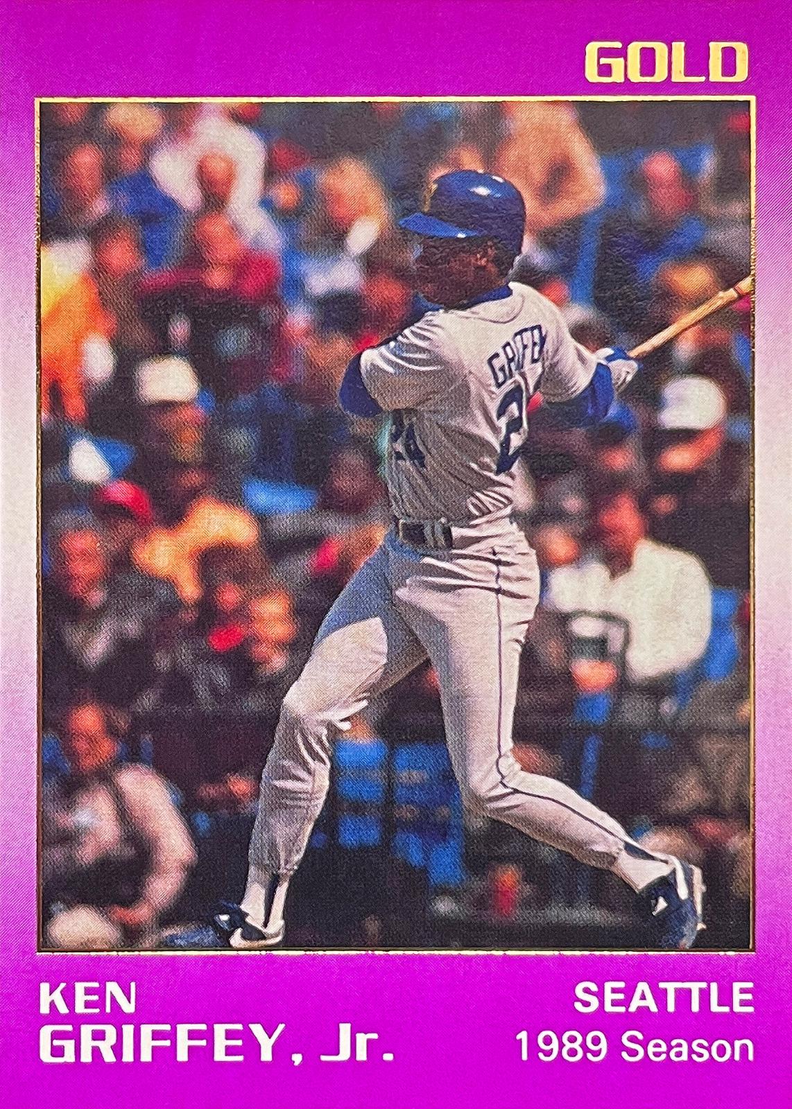 Ken Griffey, Jr #21 1991 Star Gold Edition Baseball
