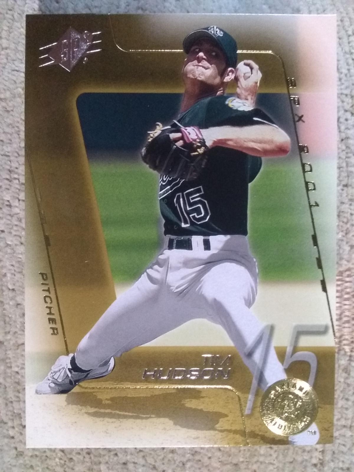 Tim Hudson #6 Baseball Cards 2001 Spx