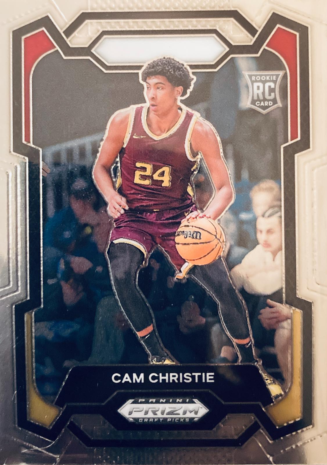 Cam Christie #4 Basketball Cards 2024 Prizm Draft Picks