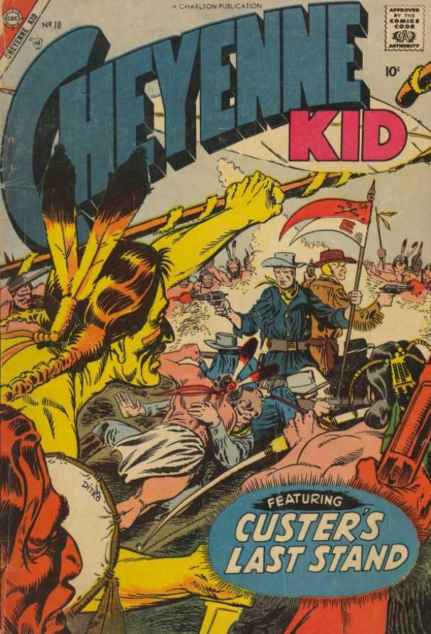 Cheyenne Kid #10 (1957) Comic Books Cheyenne Kid