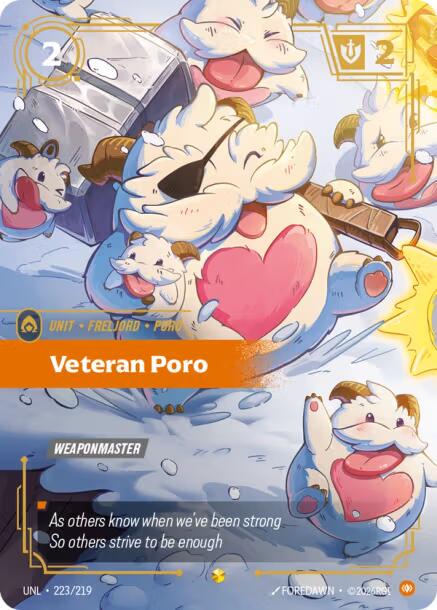 Veteran Poro [Foil] #223