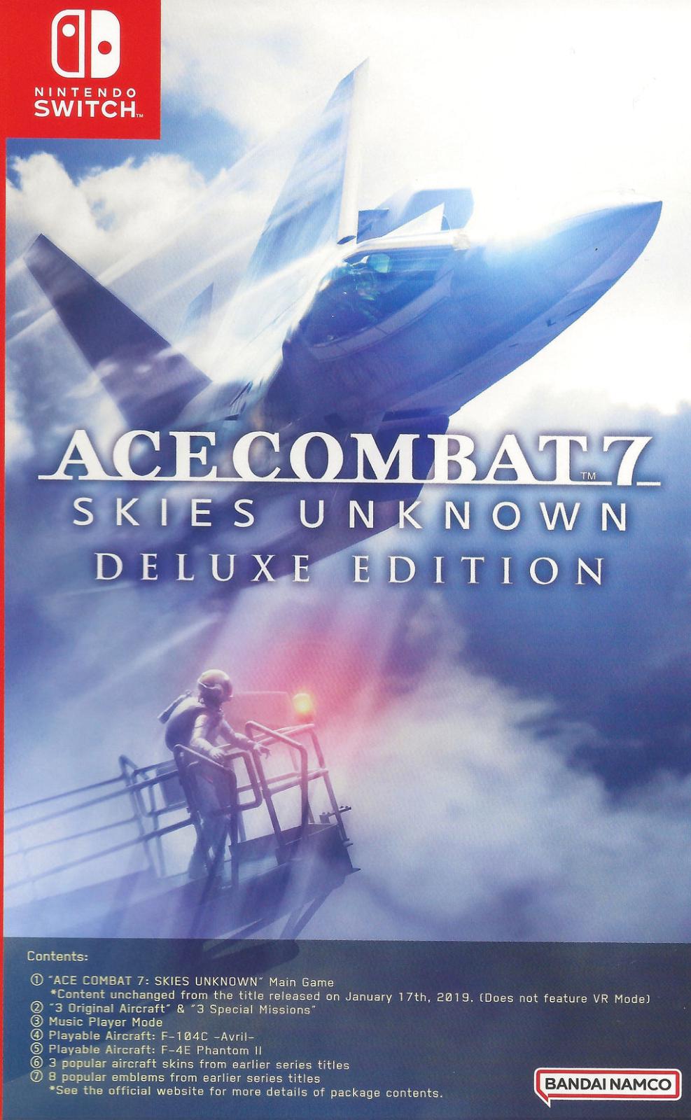 Ace Combat 7: Skies Unknown Deluxe Edition Asian English Switch
