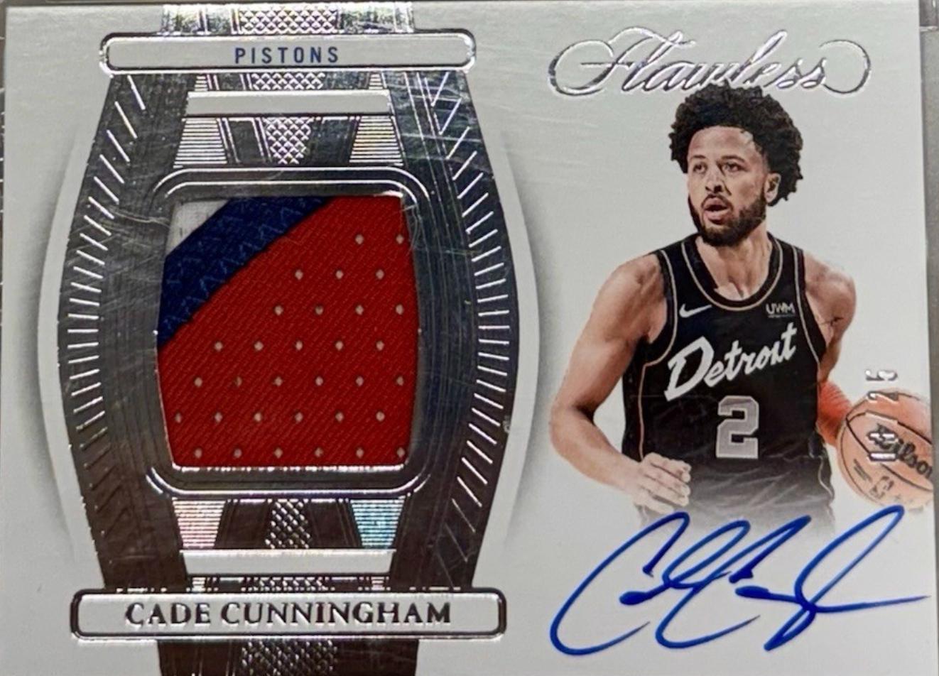 Cade Cunningham #32 Prices | 2023 Panini Flawless Patch Autograph