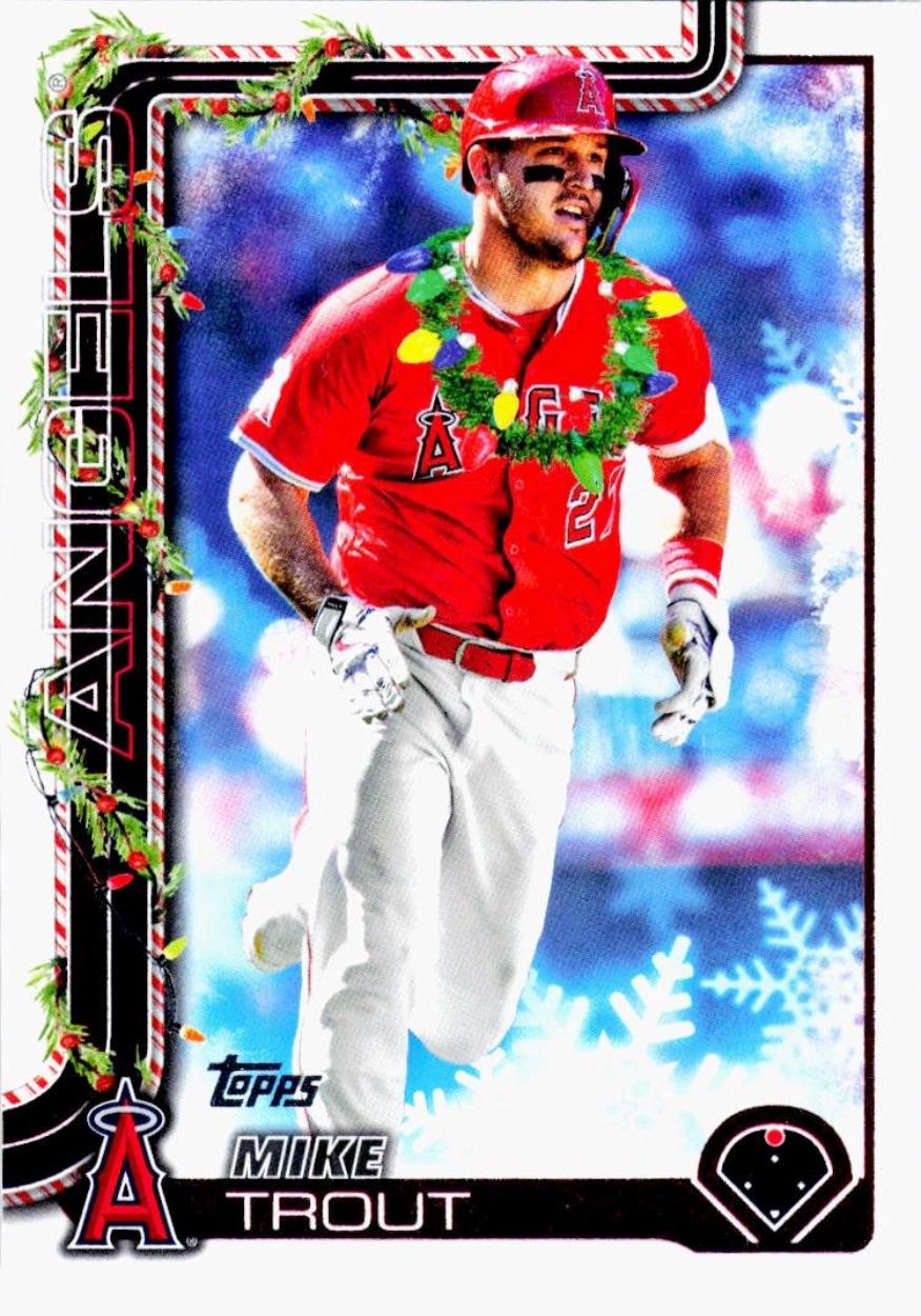 2025 Mike Trout [Holiday Lights] #H50