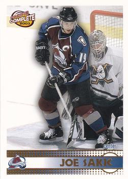 Joe Sakic #13 2002 Pacific Crown Royale Pacific Complete Hockey