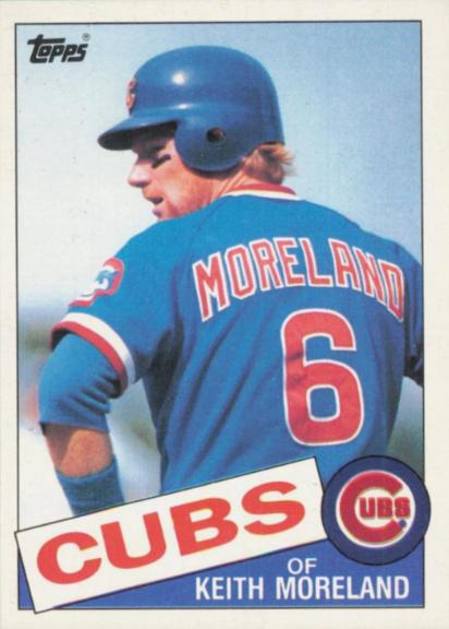 1985 Keith Moreland #538