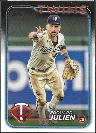 Edouard Julien #596 Baseball Cards 2024 Topps