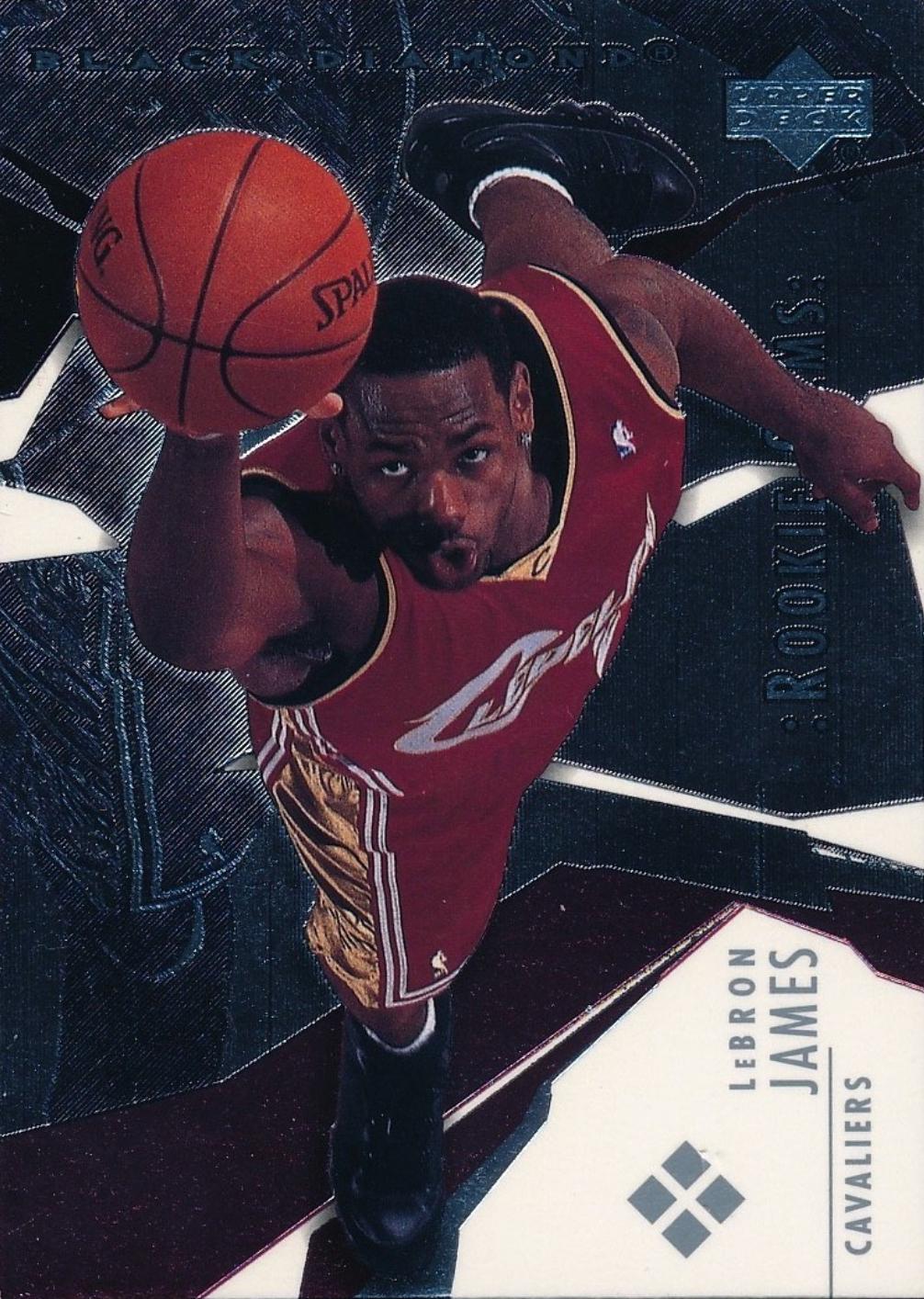 LeBron James #184 2003-04 Upper Deck Black Diamond Basketball
