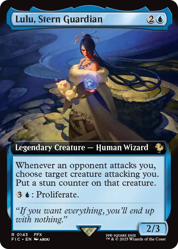Lulu, Stern Guardian [Extended Art Foil] #143 Prices | Magic Final Fantasy  Commander | Magic Cards