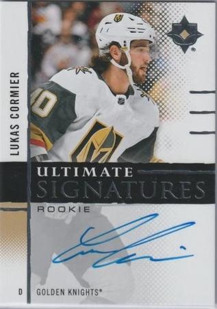 Lukas Cormier #URS-LC 2024 Ultimate Collection Rookie Signature Hockey
