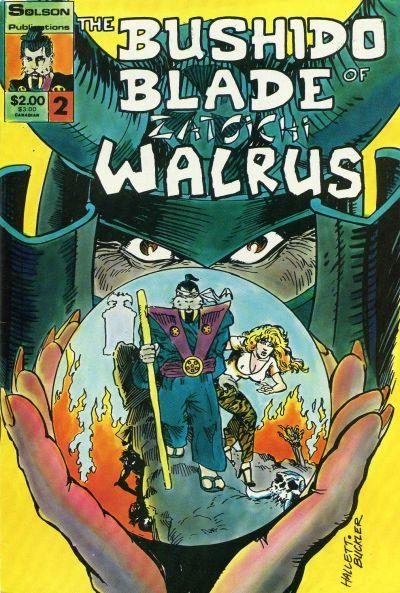 Bushido Blade Of Zatoichi Walrus #2 (1987) Comic Books Bushido Blade of Zatoichi Walrus