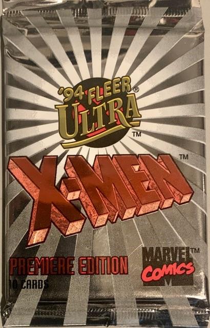 Sealed Pack Marvel 1994 Ultra X-Men