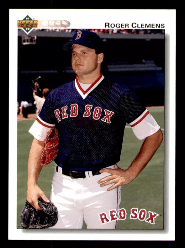 Roger Clemens #545 Baseball Cards 1992 Upper Deck