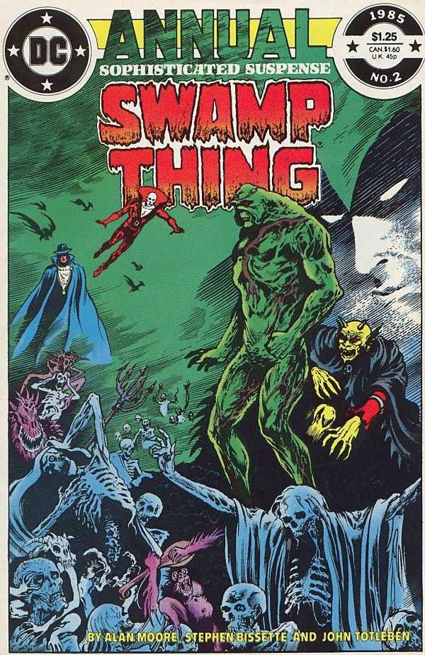 The Saga Of The Swamp Thing Annual #2 (1984) Comic Books The Saga of the Swamp Thing Annual