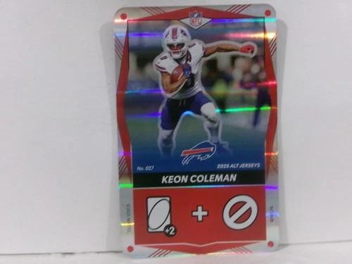 Keon Coleman #27 2025 Uno Elite Alt Jerseys Edition Football