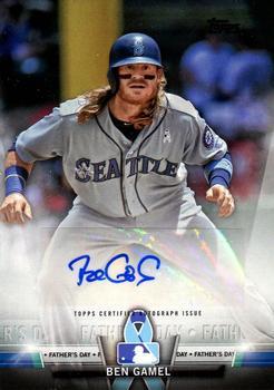Ben Gamel #SA-BG Baseball Cards 2018 Topps Salute Autographs