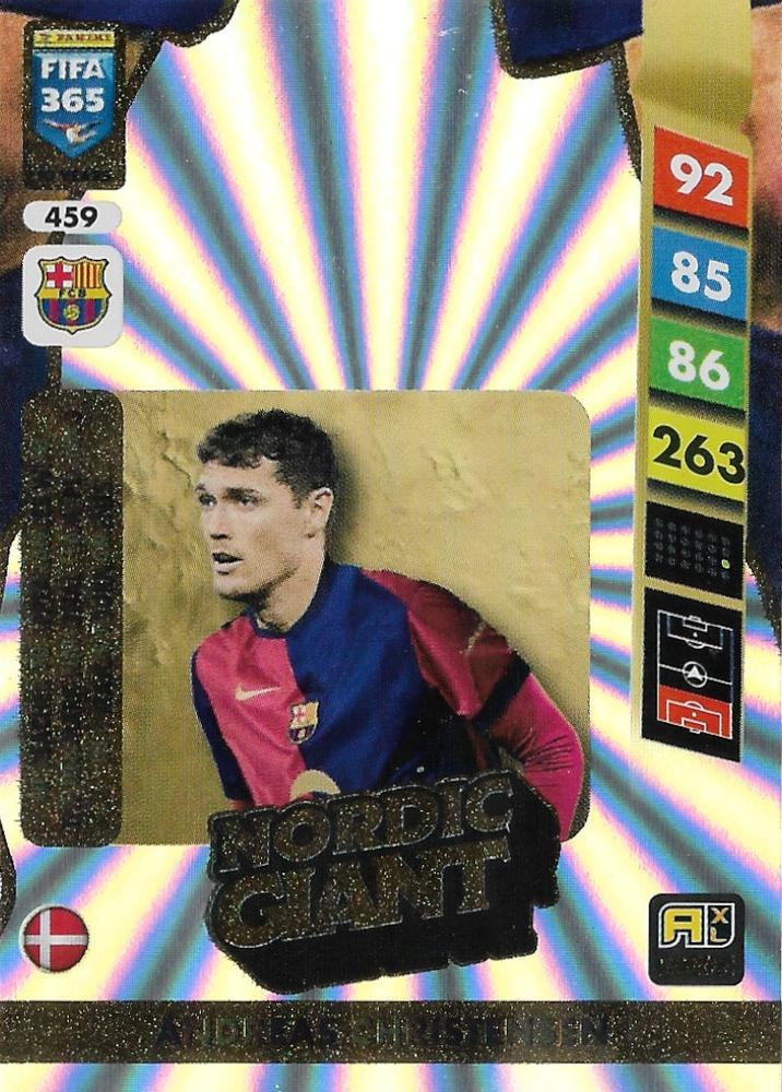 Andreas Christensen #459 2025 Panini Adrenalyn XL FIFA 365 Nordic Edition Exclusives