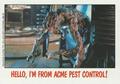 Hello, I'm from Acme Pest Control! | 1988 Topps Fright Flicks