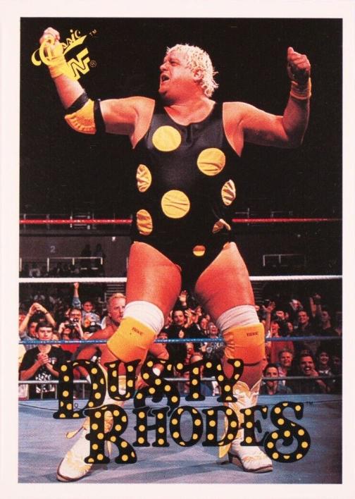 Dusty Rhodes #150 Wrestling Cards 1990 Classic WWF The History of Wrestlemania
