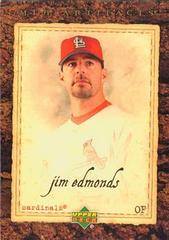Jim Edmonds #67 Baseball Cards 2007 Upper Deck Artifacts Prices