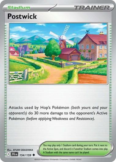Postwick #154 Cover Art