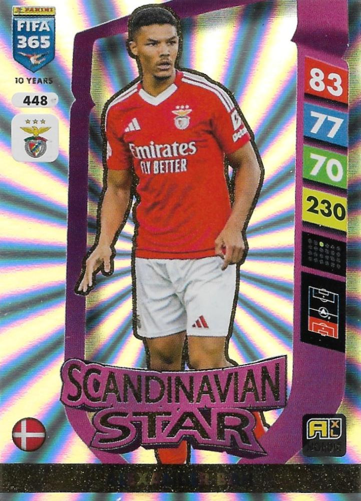 Alexander Bah #448 2025 Panini Adrenalyn XL FIFA 365 Nordic Edition Exclusives