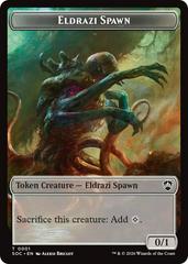 Eldrazi Spawn // Worm Double-Sided Token #1