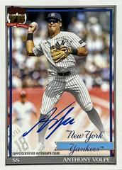 Anthony Volpe #91A-AV Prices | 2026 Topps 1991 Autograph