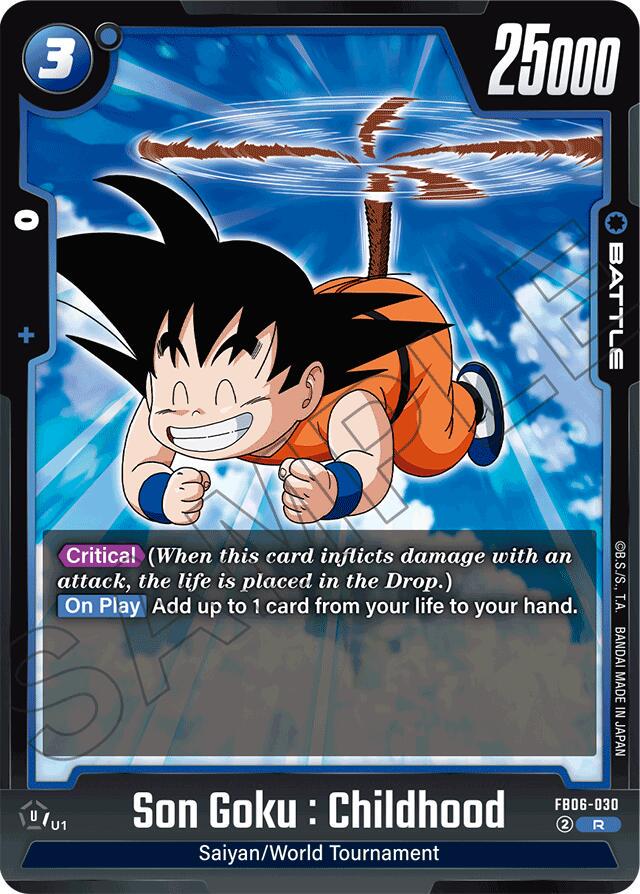 Son Goku : Childhood FB06-030 Dragon Ball Super Rivals Clash