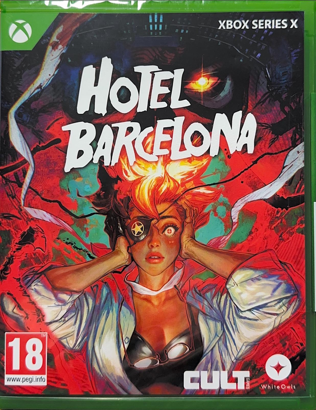 Carátula de Hotel Barcelona para Xbox Series X (edición PAL España)