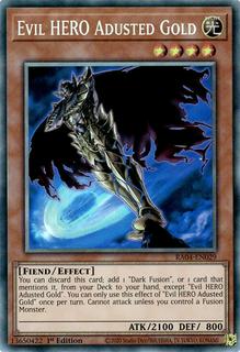Evil HERO Adusted Gold RA04-EN029