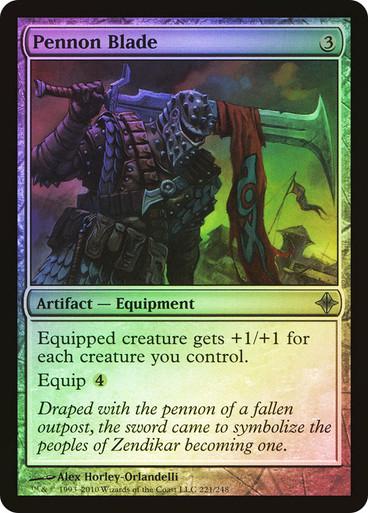 Pennon Blade [Foil] (Magic Rise of the Eldrazi)