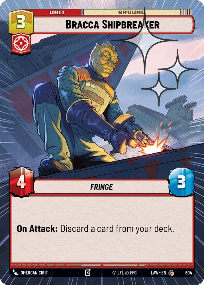 Bracca Shipbreaker [Hyperspace Foil] #694