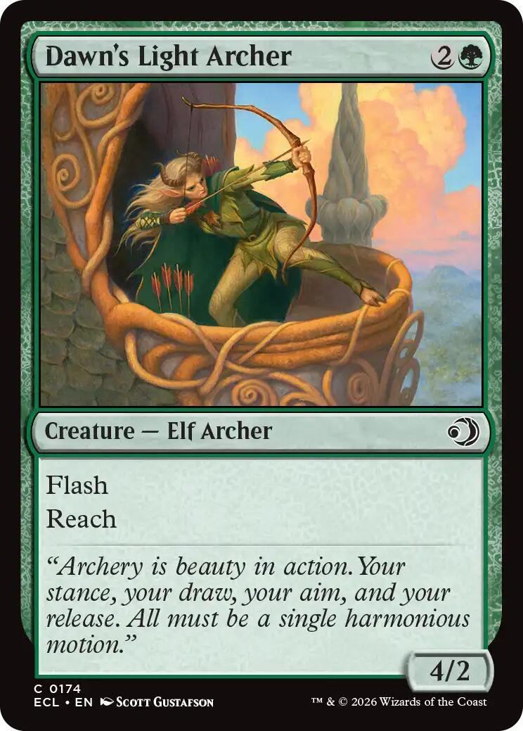 Dawn's Light Archer (Magic Lorwyn Eclipsed)
