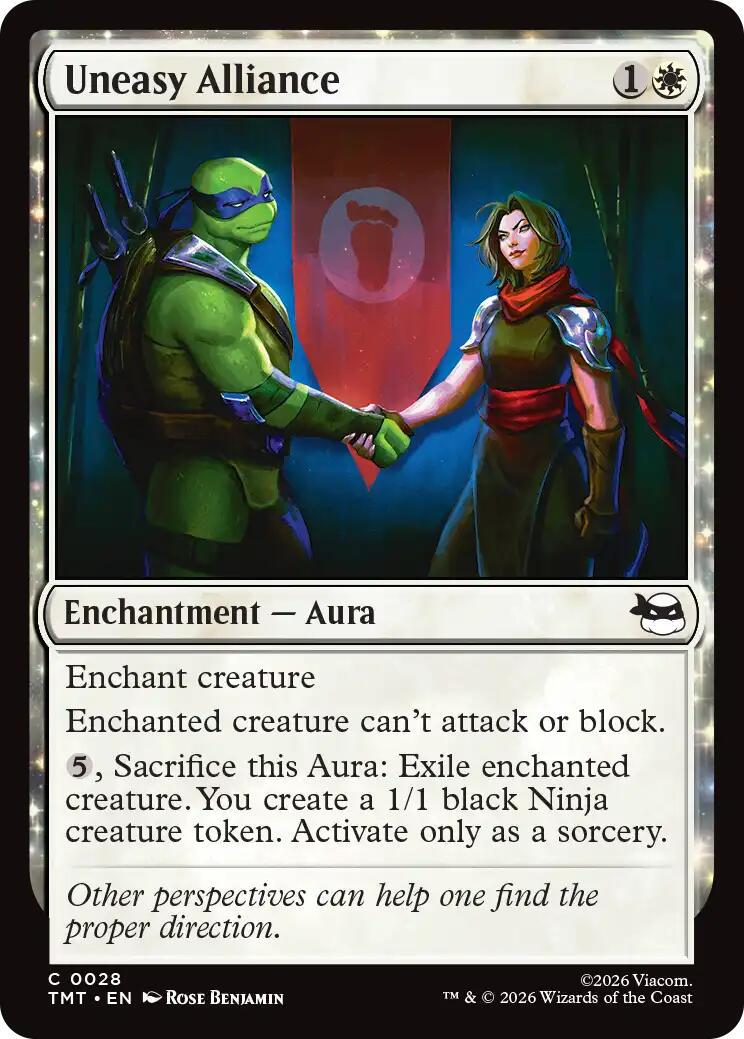 Tap to enlarge Uneasy Alliance, Magic Teenage Mutant Ninja Turtles