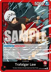 Trafalgar Law OP14-001 One Piece Azure Sea's Seven Prices