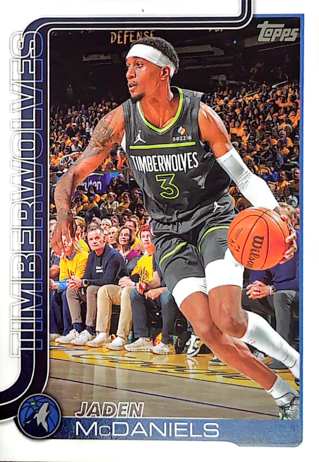 Jaden McDaniels #248 Prices | 2025 Topps | Basketball Cards