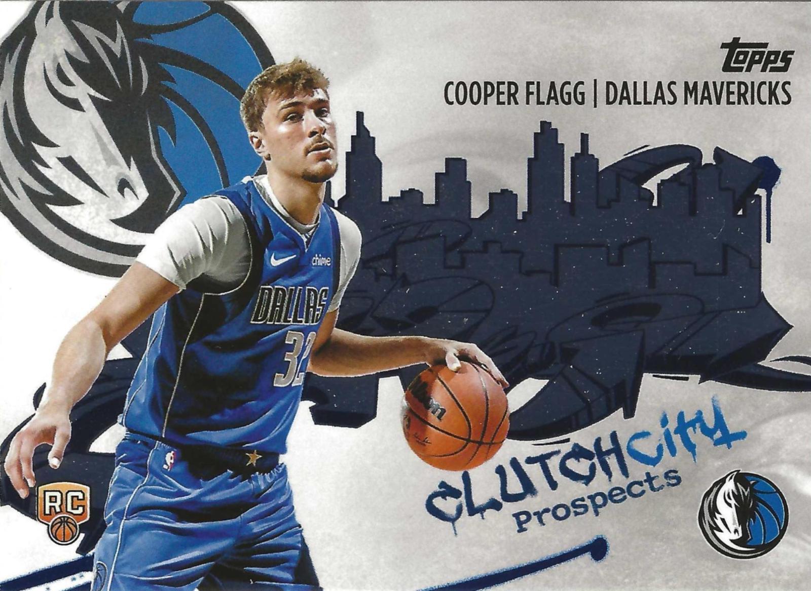 Cooper Flagg #CC-1 Prices [Rookie] | 2025 Topps Clutch City