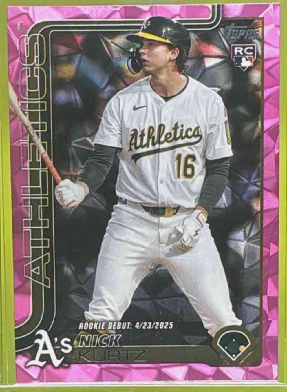Nick Kurtz [Pink Diamante Foil] #US197 Prices [Rookie] | 2025