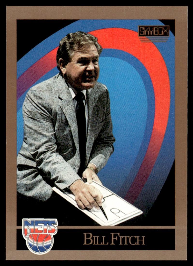bill fitch #317 Basketball Cards 1990 Skybox